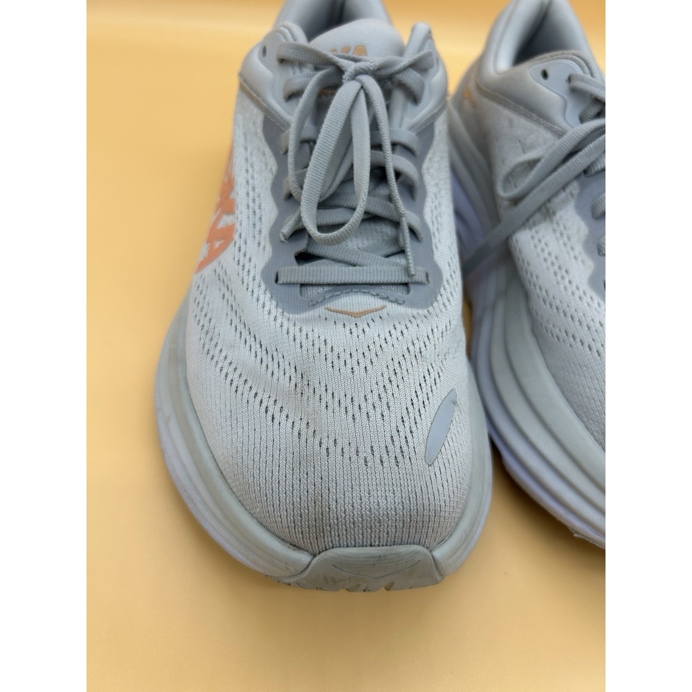 Hoka One One Bondi 8 Shoes Harbor Mist/Lunar Rock Women's Size 10B - Picture 5 of 9